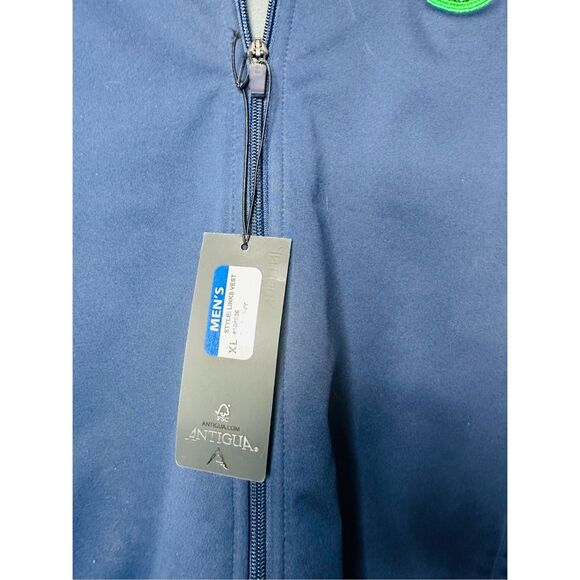 Antigua Men’s Full Zip Front Vest X-Large New With Tag - Picture 2 of 3